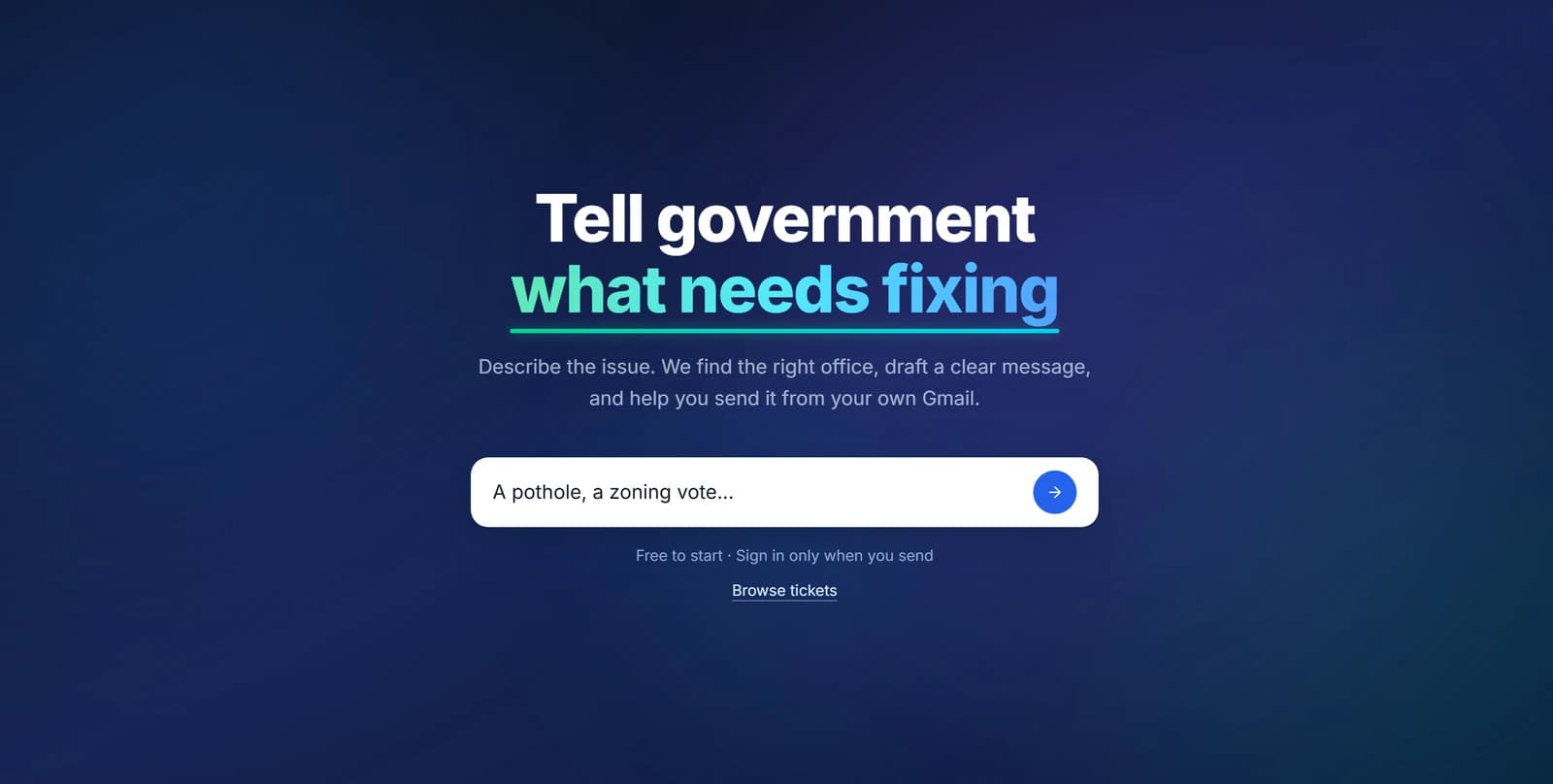 ChangeUs — Civic Engagement Platform