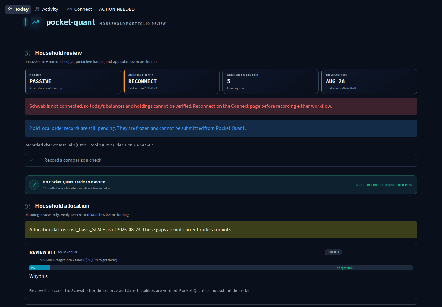 pocket-quant — Free-Data Quant Engine